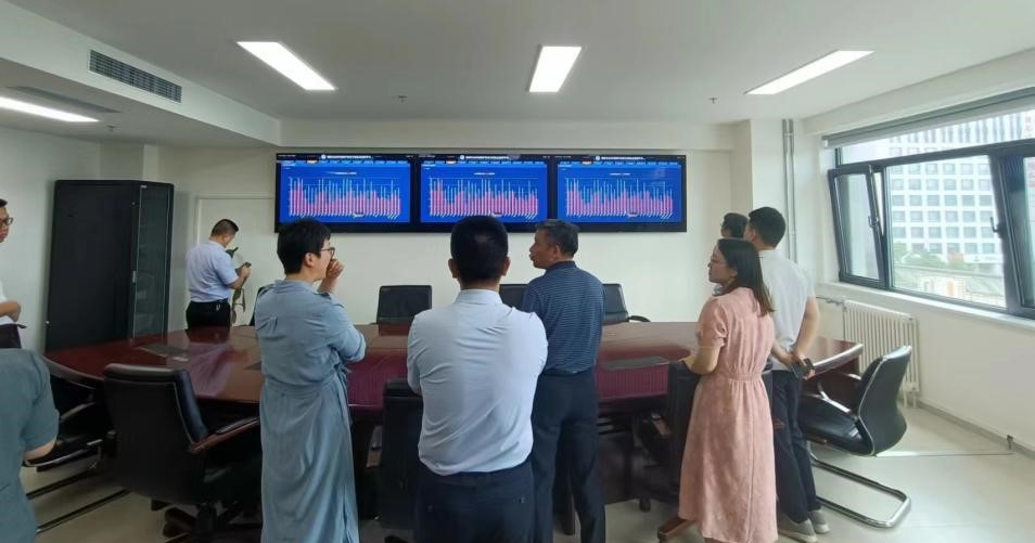 湖南省生态环境厅王盛才副厅长一行到评估中心调研座谈